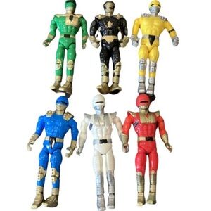 Atomic Ranger Warriors With Toy Weapons Lanard Toys